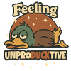 Ente sentirsi poco producktive improduttivo