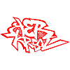 Graffiti 974 Ker Kreol - Red