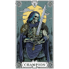 Skelett-Champion im Tarot-Stil