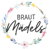 Braut Mädels! Personalisierbar, Blumen-Kranz