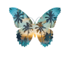 Palm Wing Butterfly