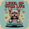 Pixel Dog and Level Up Theme