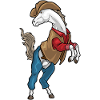 Cheval Cowboy Chapeau de Cowboy