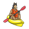 Cheval Kayak Pagaie