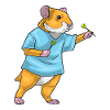 Fléchette de hamster Dartpfeil