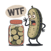 Funny Dill Pickle