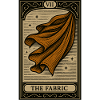 Tarot-Schneider des fließenden Stoffes