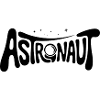 Astronaute - Cool Astonomy Logo