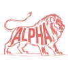 Alpha - Cool Lion Logo