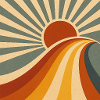 Sonnenpfad ins Retro-Land