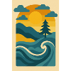 Retro Waves of Freedom
