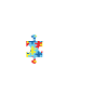 Autism Puzzle Heartbeat