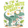 Chemise pour bébé Dino-Mite