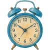 wecker uhr aquarell