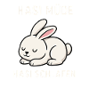 Bunny tired – bunny sleeping