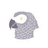 Parrot Grey