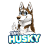 TEAM Husky - Rot