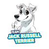 TEAM Jack Russell Terrier - White