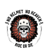 Skull with helmet