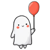 Ghost and Balloon