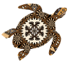 Mandala Tortue – des profondeurs