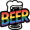Queer Beer - Cool Beer Logo