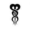Twisted Heart black