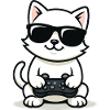 Gamer Cat Coolness