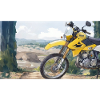 Motorcycle in Mountain Landscape