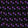 Rosenblüten Muster mit Fledermäusen