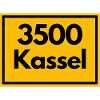 Stedskilt - så retro gammelt postnummer 3500 KASSEL