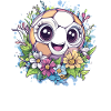 Fußball mit Blumen