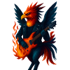 WPAP Style Animals - Phoenix Guitarist