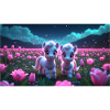 Zwei süße Ponys