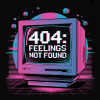 Retro Tech 404 Sentiments Introuvables Design