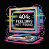 Retro Computer 404 No Feeling