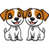 Jack Russell Terrier Dog Comic