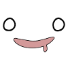 kawaii face, funny expression