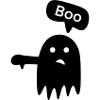 Spooky "Boo!"