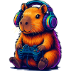 Gaming Capybara Vibes