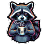 Waschbär: Mein Kaffee-Notfall