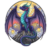 Dragon violet