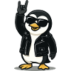 Rock'n'Roll Penguin
