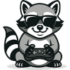 Gambler raccoon