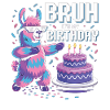 Fête d’anniversaire de lama