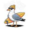Beach Vibes Seagull