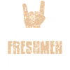 College Freshman Rocker Hand Statement