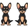Pinscher Dog Comic