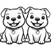 Dogo Argentino Dog Comic