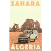 4x4 Fahrzeug in der Sahara